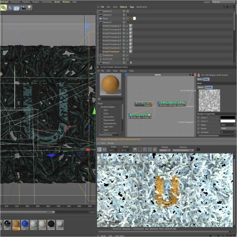 3D model of a sea urchin is being textured and rendered. 3D model of a sea urchin is being textured and rendered.