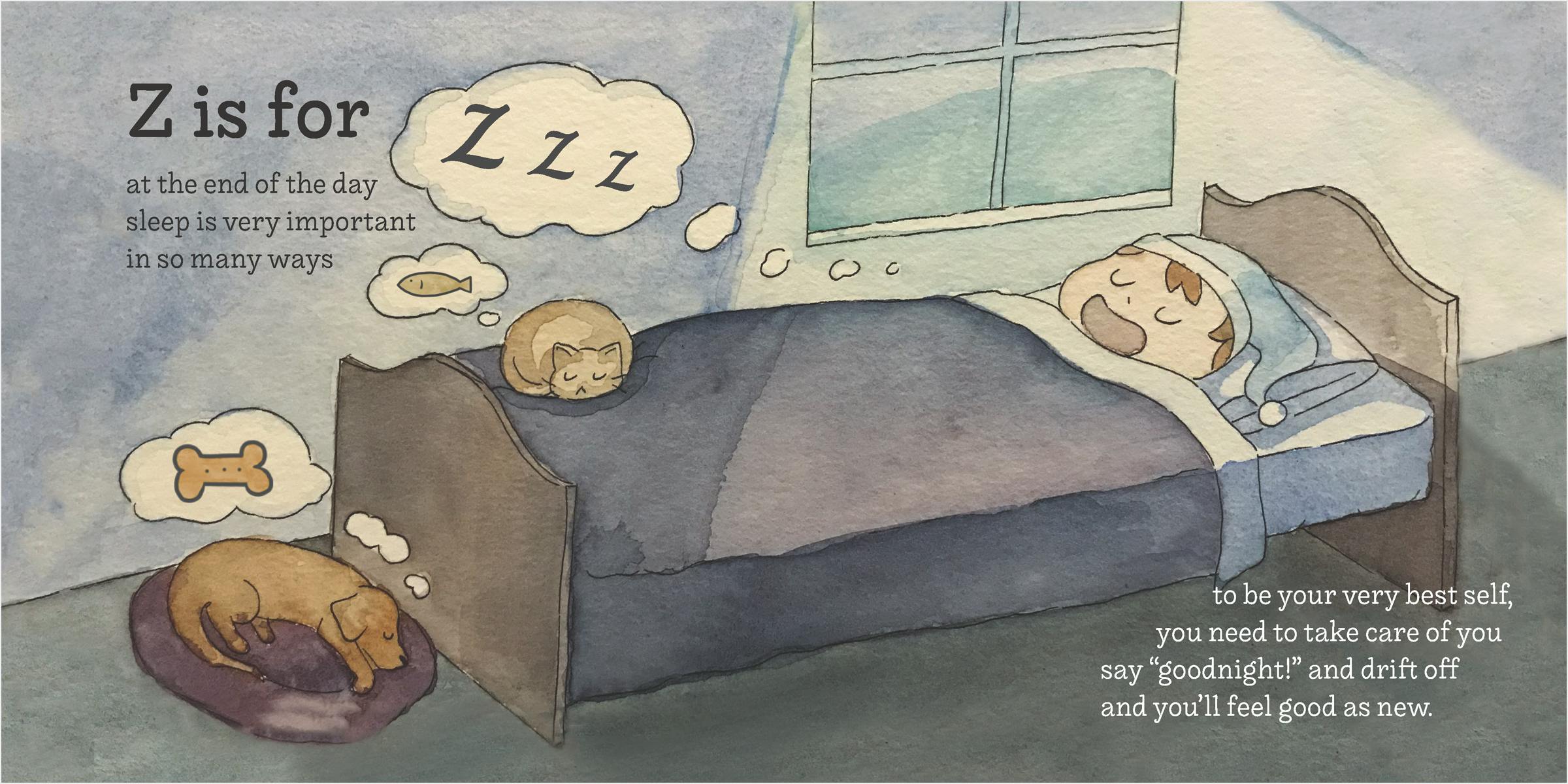 A young boy sleeps in a bed A young boy sleeps in a bed