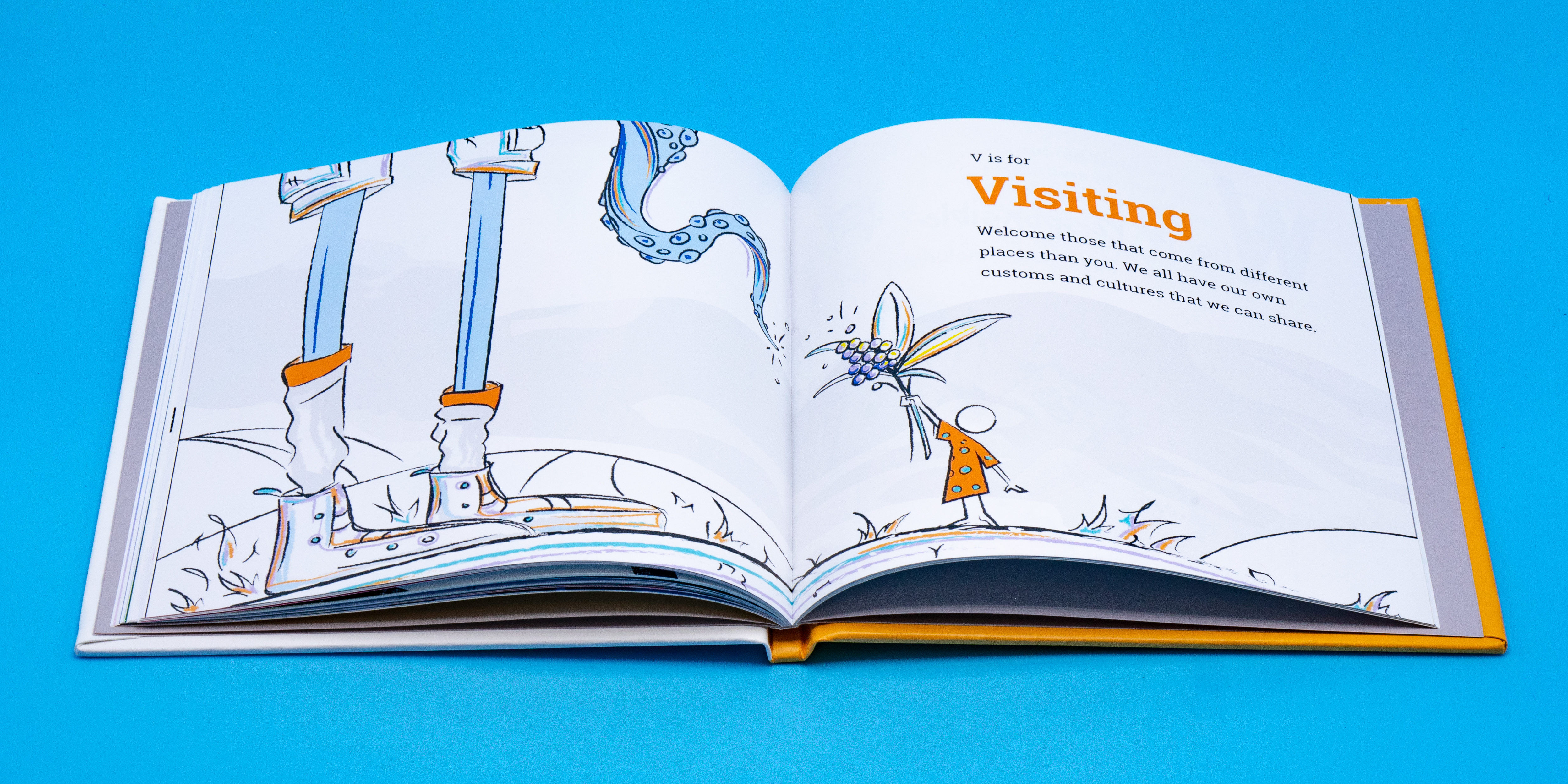V is for Visiting