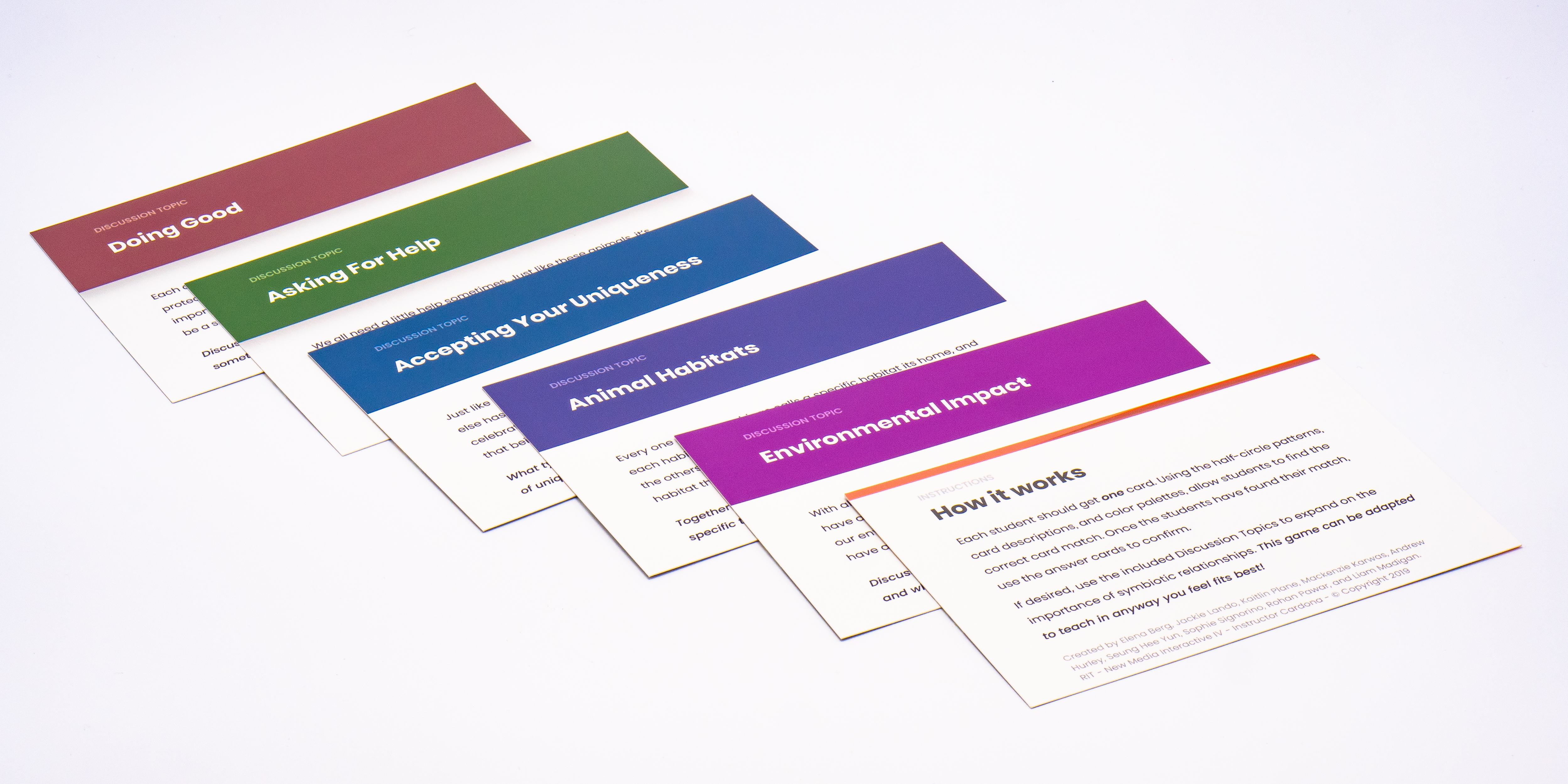 Discussion Cards